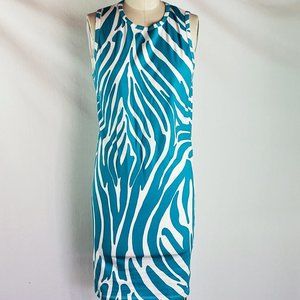Gianni Versace Versus Zebra Print  Tank Dress Size